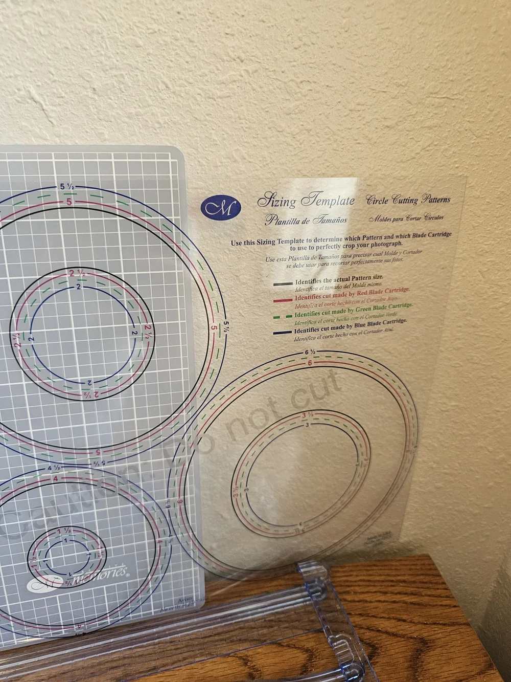 Creative Memories LOT Mat Circle Cutting Templates Corner Rounder 7 Pieces
